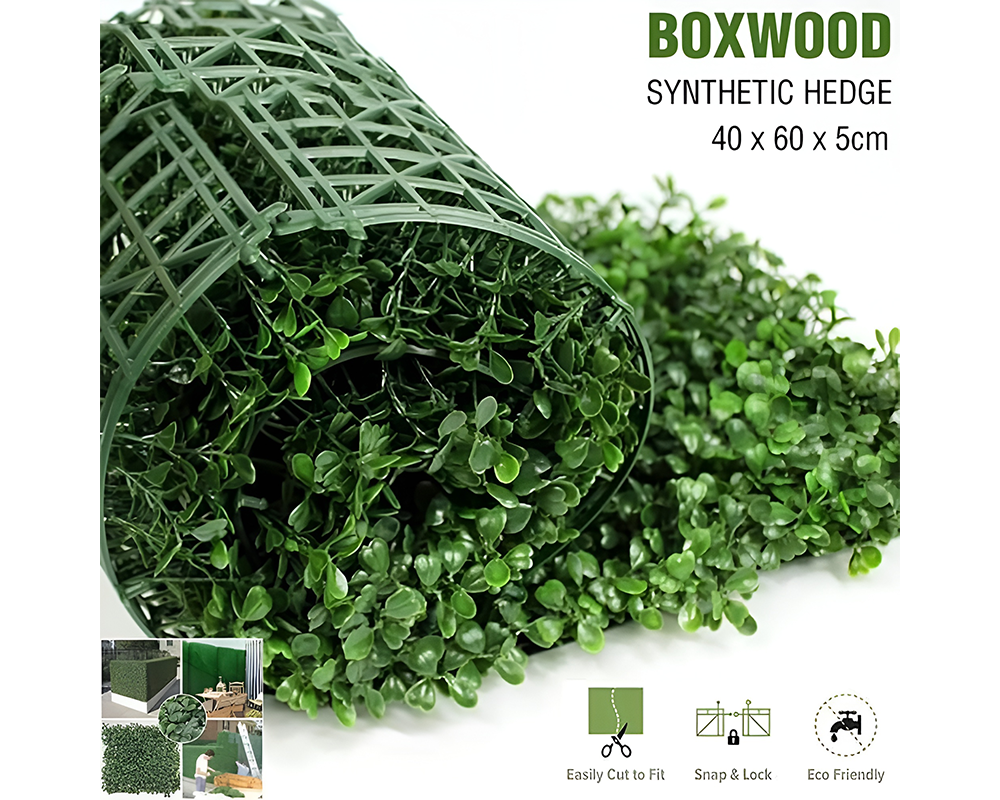Artificial Green Plant Wall Pane