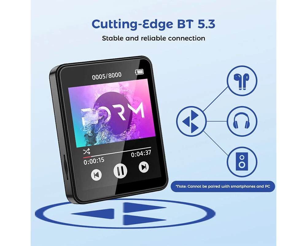 Portable Bluetooth MP4 MP3 Touch Screen