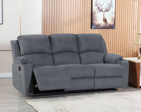 Thumbnail for Recliner Sofa Set 3 Piece  NovaCloud Chenille