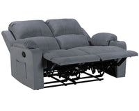 Thumbnail for NovaCloud Fabric 2 Seater Recliner Sofa