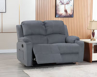 Thumbnail for NovaCloud Fabric 2 Seater Recliner Sofa