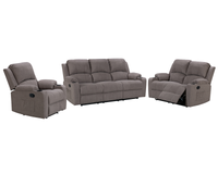Thumbnail for Sofa Set 3PCS NovaCloud Recliner Mocha Chenille