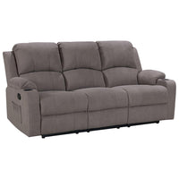 Thumbnail for NovaCloud 3 seater recliner sofa mocha