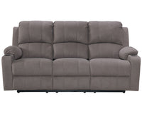 Thumbnail for NovaCloud Fabric 3 Seater Recliner Sofa