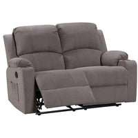 Thumbnail for NovaCloud 2 seater recliner sofa mocha
