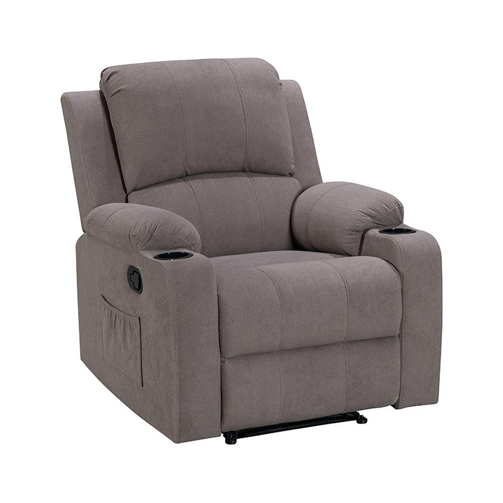 Back view showing recliner chair frame
