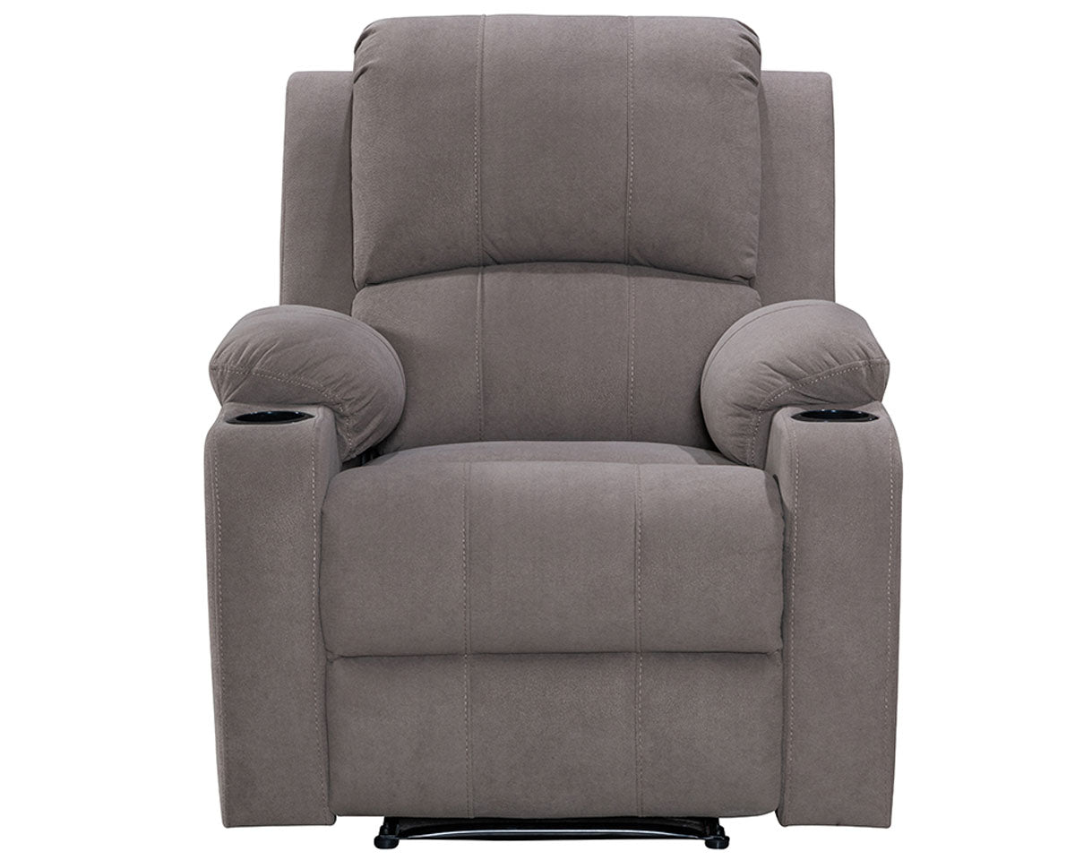 NovaCloud Fabric 1 Seater Recliner Sofa
