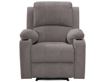 Thumbnail for NovaCloud Fabric 1 Seater Recliner Sofa