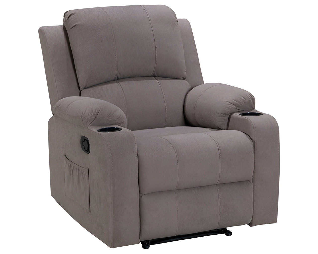 NovaCloud Fabric 1 Seater Recliner Sofa