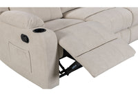 Thumbnail for NovaCloud Fabric 1 Seater Recliner Sofa