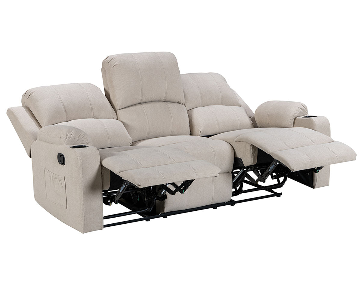 NovaCloud Recliner Sofa Set 3PCS