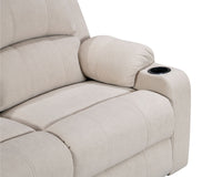 Thumbnail for NovaCloud Fabric 3 Seater Recliner Sofa