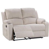 Thumbnail for 2 seater beige recliner
