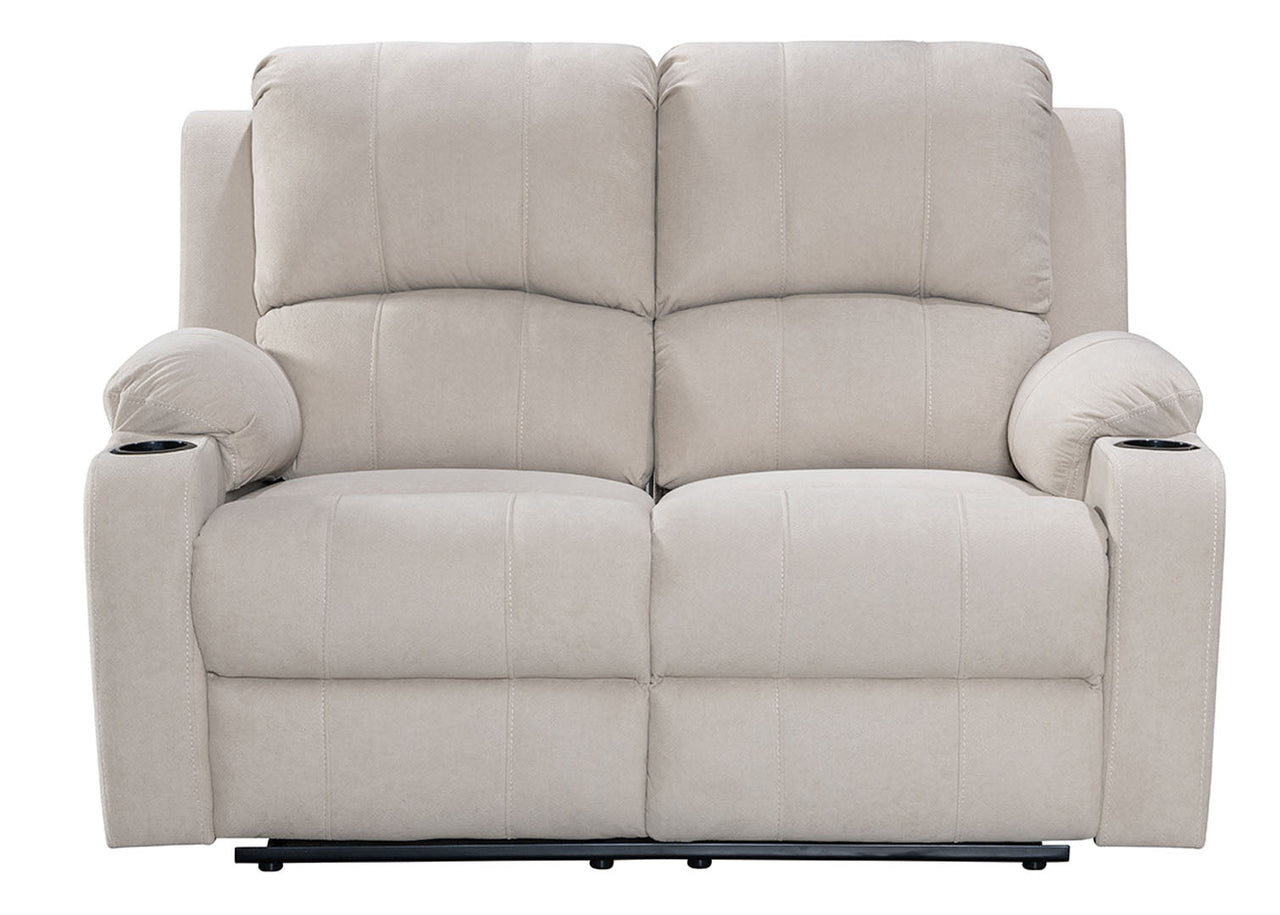 NovaCloud Fabric 2 Seater Recliner Sofa