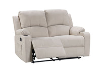 Thumbnail for NovaCloud Fabric 2 Seater Recliner Sofa