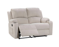 Thumbnail for NovaCloud Fabric 2 Seater Recliner Sofa