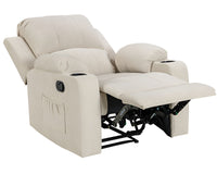 Thumbnail for NovaCloud Fabric 1 Seater Recliner Sofa