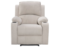 Thumbnail for NovaCloud Fabric 1 Seater Recliner Sofa