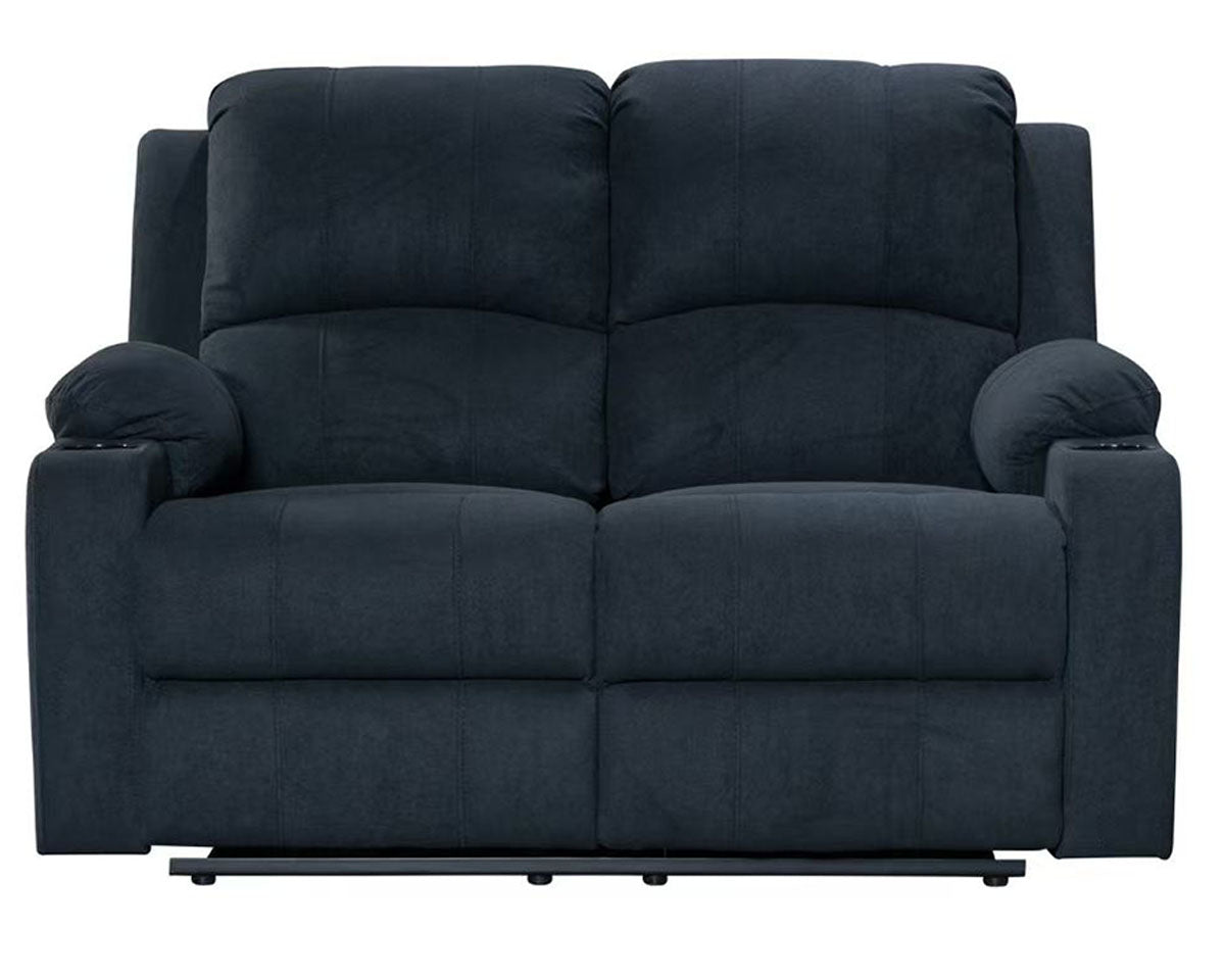 NovaCloud Fabric 3 Seater Recliner Sofa