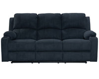 Thumbnail for NovaCloud Fabric 3 Seater Recliner Sofa