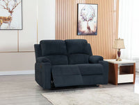 Thumbnail for NovaCloud Fabric Recliner Sofa 2 Seater