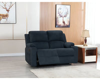 Thumbnail for NovaCloud Fabric Recliner Sofa 2 Seater