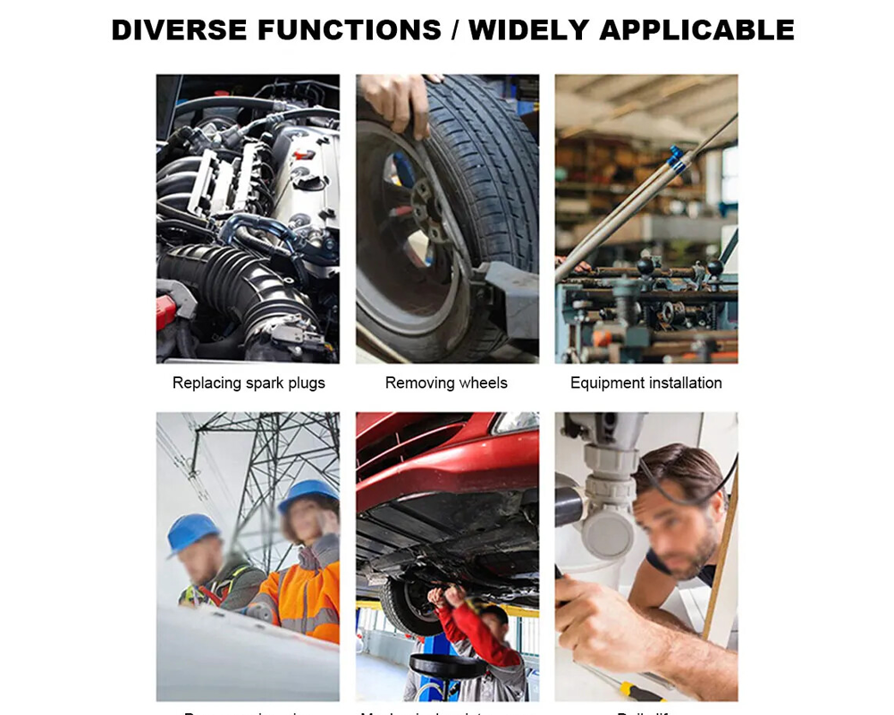 Ratchet Torque Wrench torque adjustment dial detail