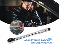 Thumbnail for Ratchet Torque Wrench reversible ratchet head close-up