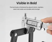 Thumbnail for Portable Folding Bike Lock