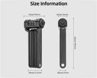 Thumbnail for Portable Folding Bike Lock