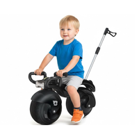 Thumbnail for Ride-On Balance Bike with Music and Parent Push Bar