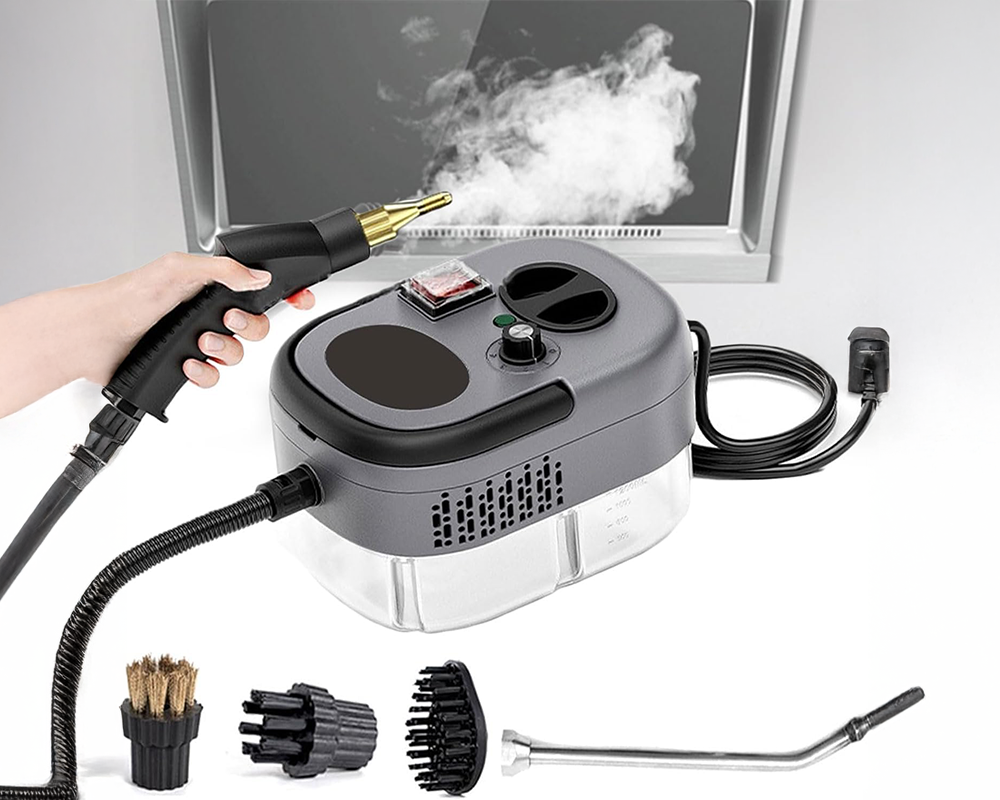 Handheld 2500W Steam Cleaner High Temperature Pressurized