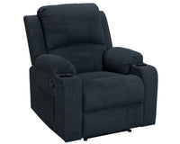Thumbnail for NovaCloud Fabric 1 Seater Recliner Sofa