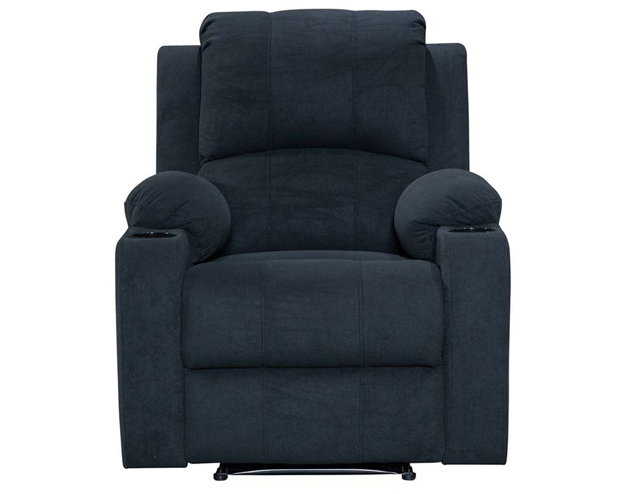 NovaCloud Fabric 1 Seater Recliner Sofa
