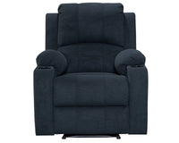 Thumbnail for NovaCloud Fabric 1 Seater Recliner Sofa