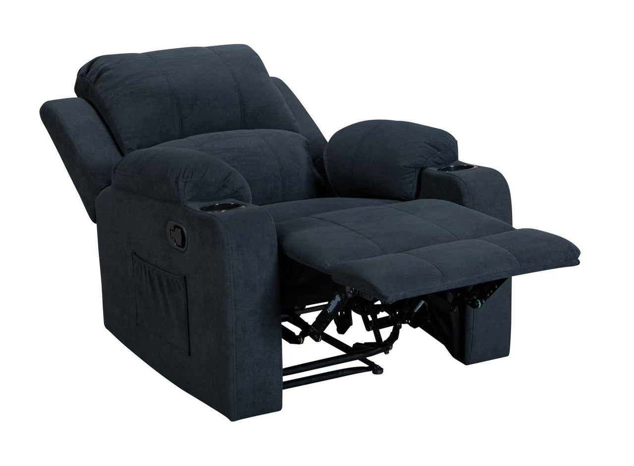 NovaCloud Fabric 1 Seater Recliner Sofa