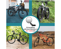 Thumbnail for Round bike mirror diameter 7cm close-up