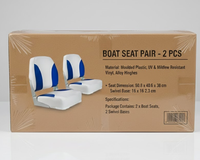 Thumbnail for Close-up of rust-resistant hardware on boat seats