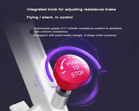 Thumbnail for Indoor Fitness Bike 5kg Flywheel