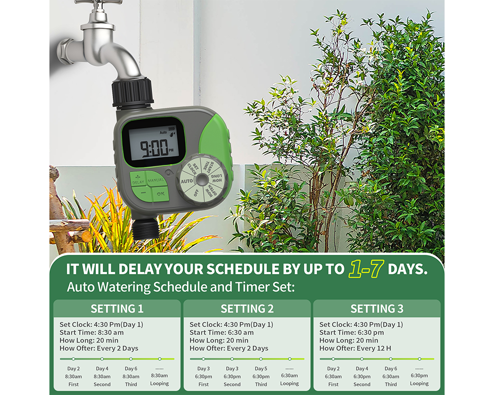 Auto Water Irrigation Timer