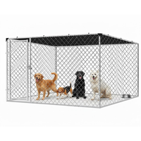 Thumbnail for Outdoor Dog Run with Shade Sail