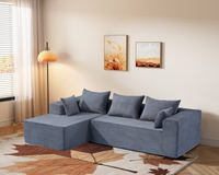Thumbnail for Modern Compressed L Shaped Sofa with Chaise