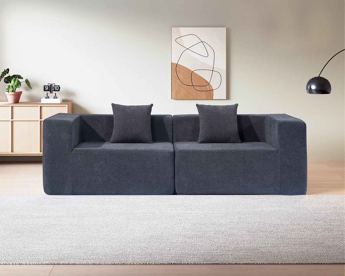 Compressed Modular 2 Seater Sofa