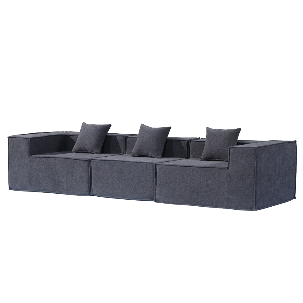 Modern 3 seater modular sofa