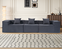 Thumbnail for Modern 3 Seater Modular Sofa Set