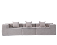 Thumbnail for Compressed Sofa Modern 3 Seater Modular Fabric Sofa