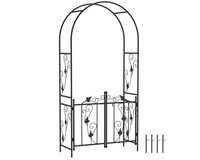 Thumbnail for Intricate vine and leaf pattern on arch