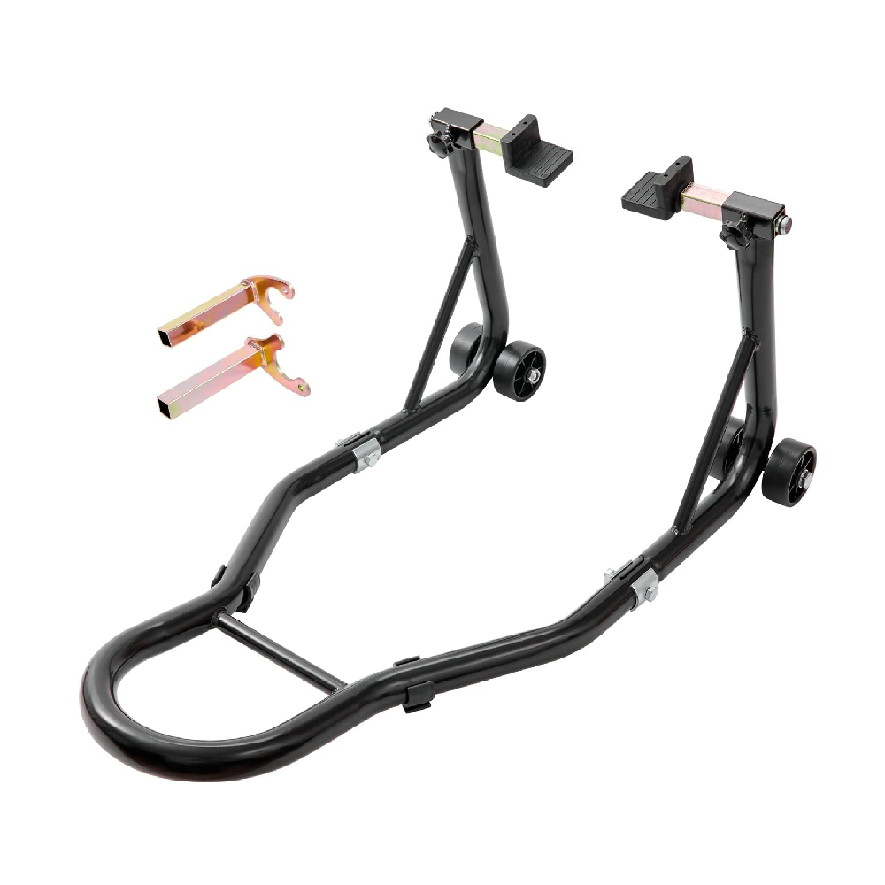 Motorcycle paddock stand black colour finish
