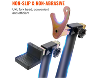 Thumbnail for Close-up of adjustable fork width settings