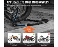 Thumbnail for Paddock stand triangular force points for stability